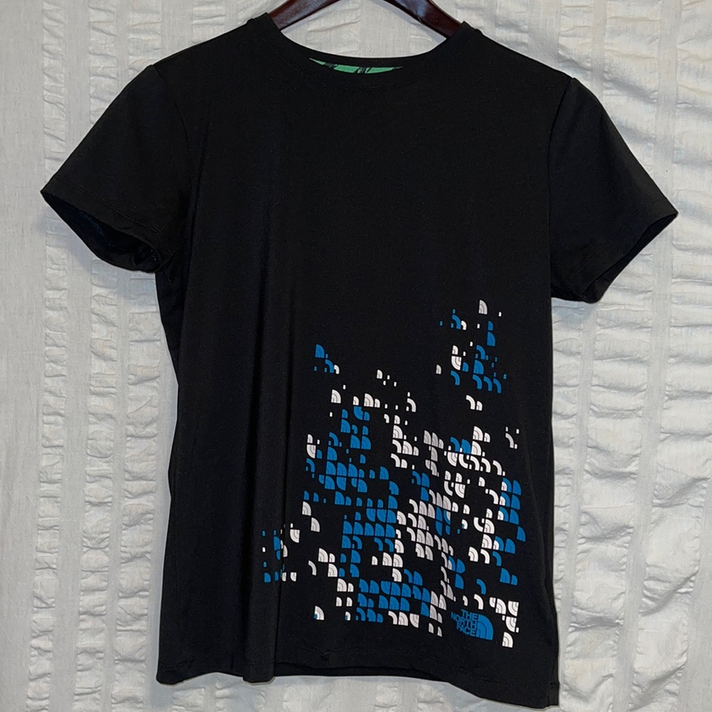 North Face Black Graphic Tee